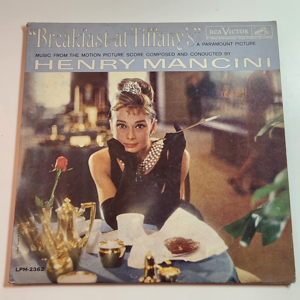1961 Vinyl LP Soundtrack  "Breakfast at Tiffany's Movie